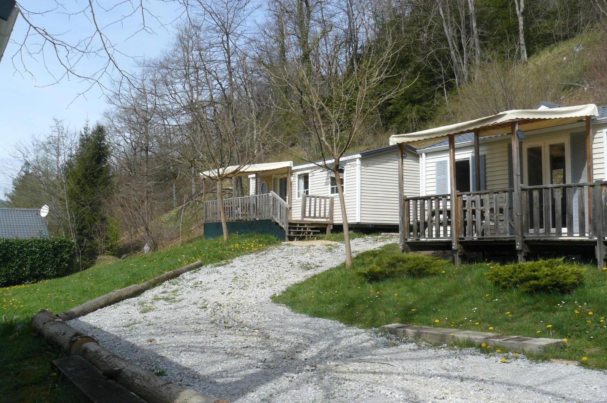 Camping Le Rey Louvie Juzon Chambre photo